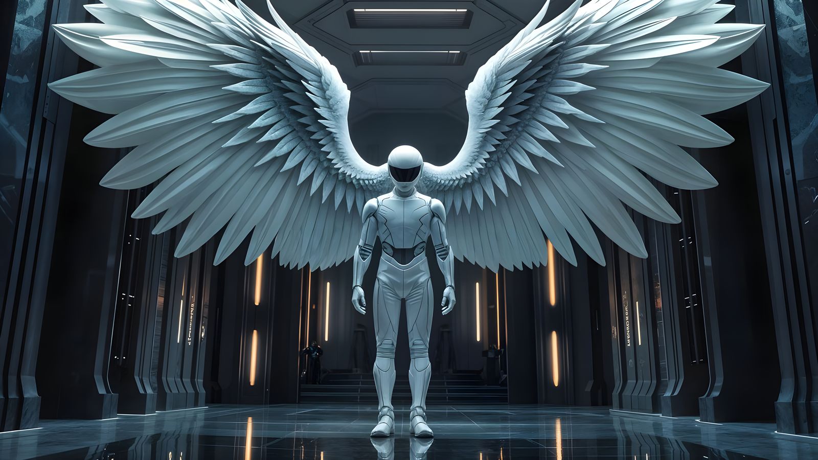 Androids in Ethereal Silicon Heaven