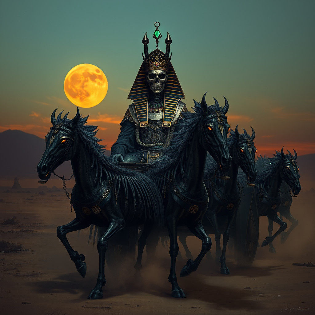 Dark Majesty in Twilight Chariot