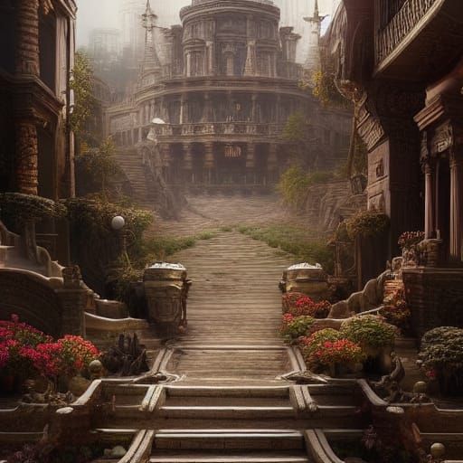 Floccinaucinihilipilification as a Digital Matte Painting