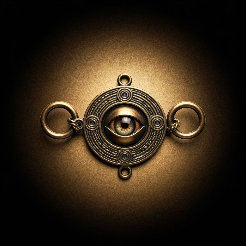 Surreal Bronze Ring: Esoteric Symbolism & Inner Journey