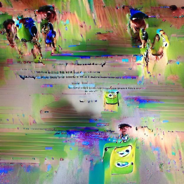 AI Image from Null Prompt: A Blank Canvas