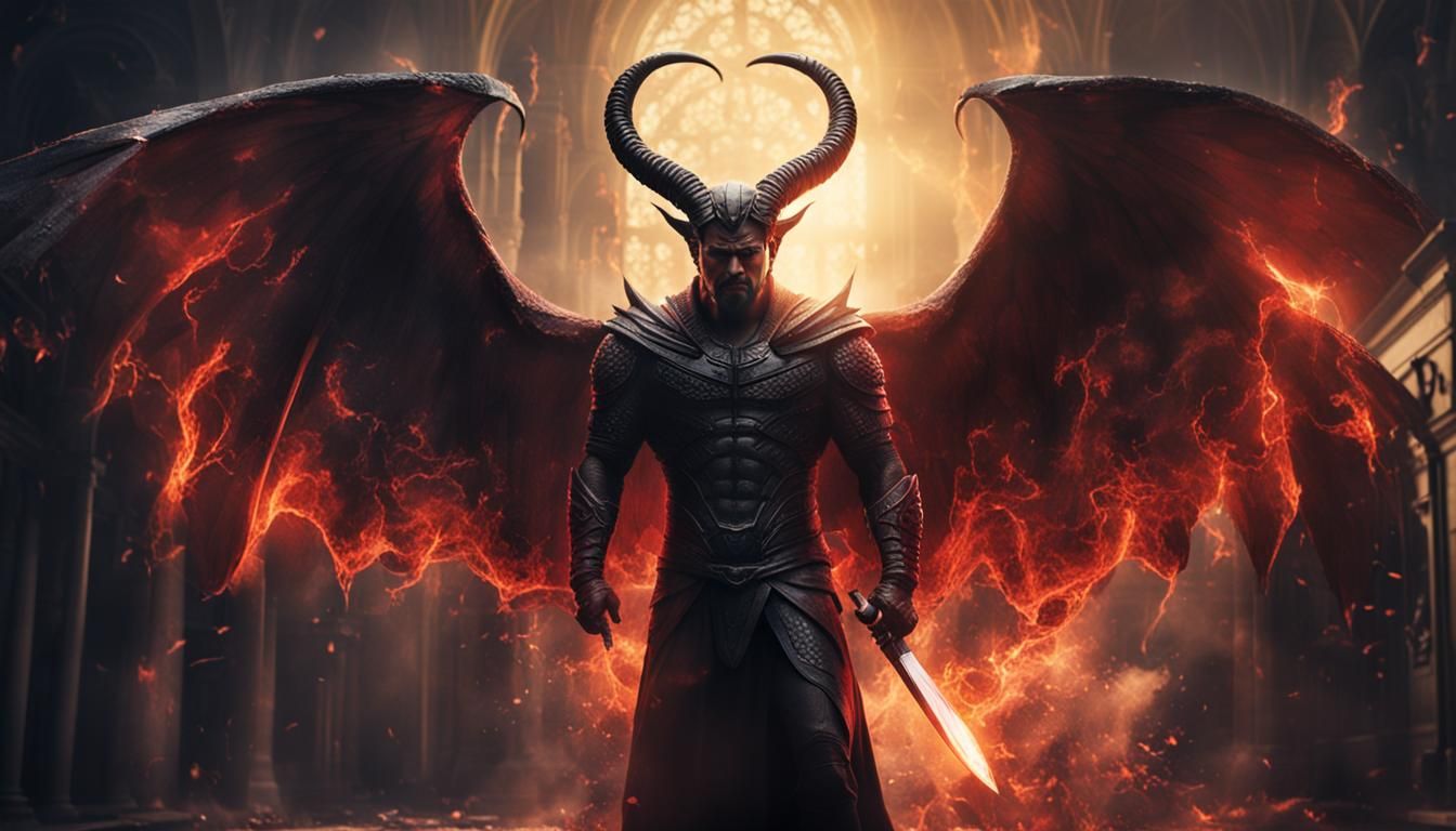 Stunning Lucifer Image: Professional Photography Style