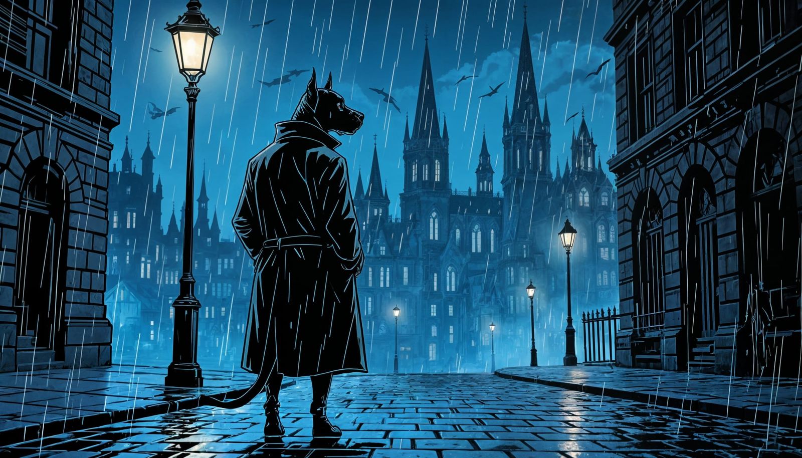 I drove down here because I had a tip that Molly Malone, the...