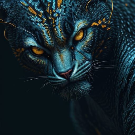 Hyper-Realistic Life Form in Macro Photography