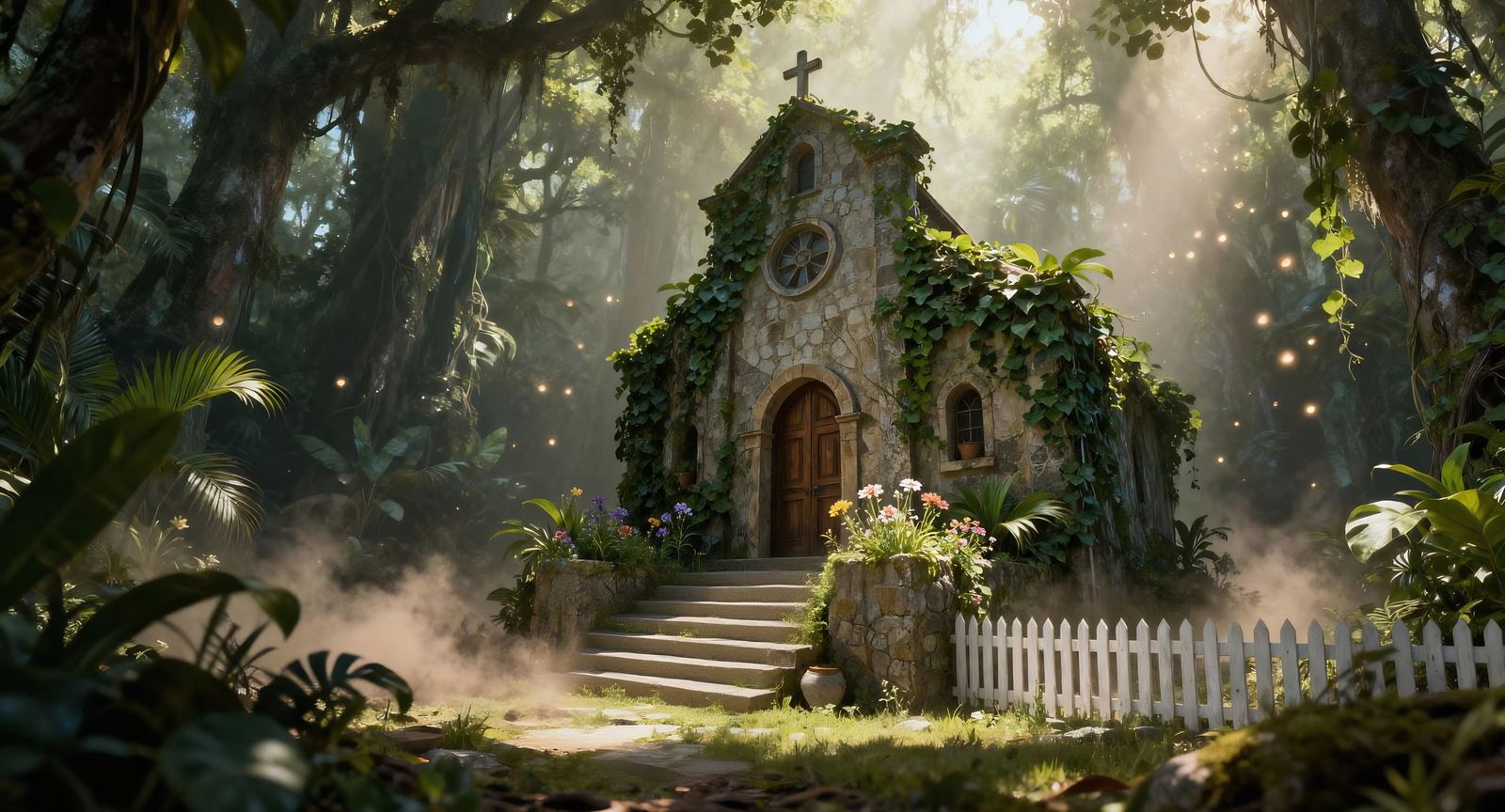 Enchanted Forest Chapel in Bonaire