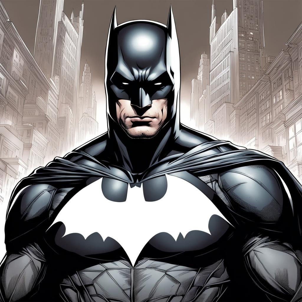 Batman Comic Book Art