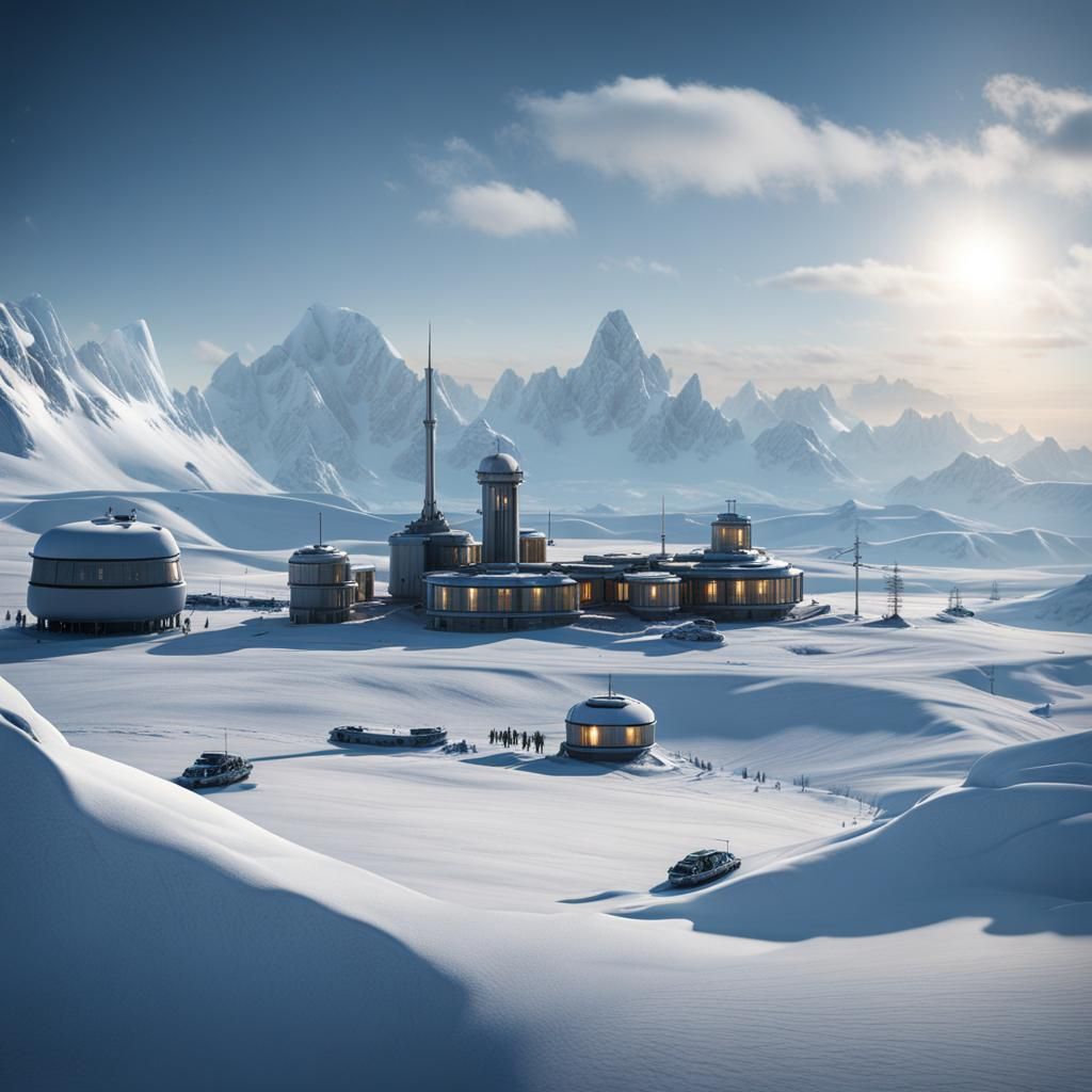 research station ...