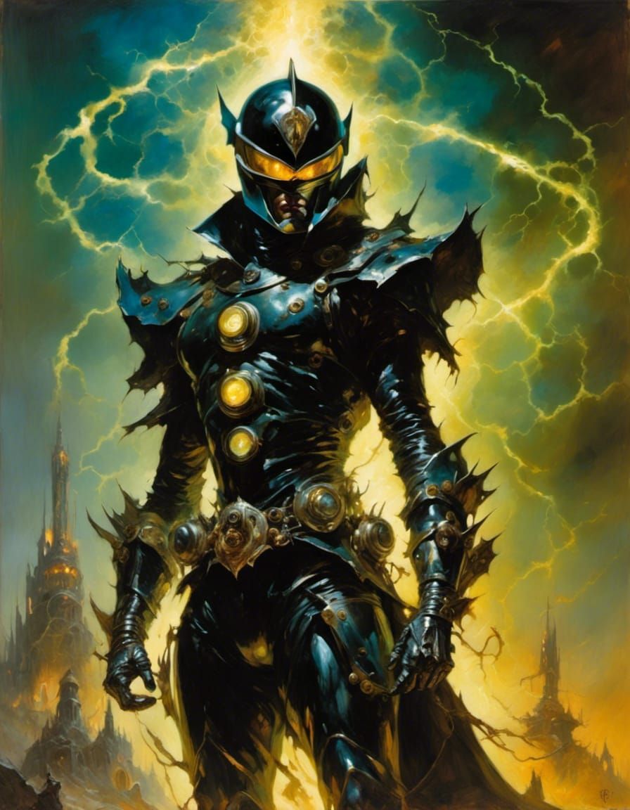 Sinister Gothic Power Ranger Portrait