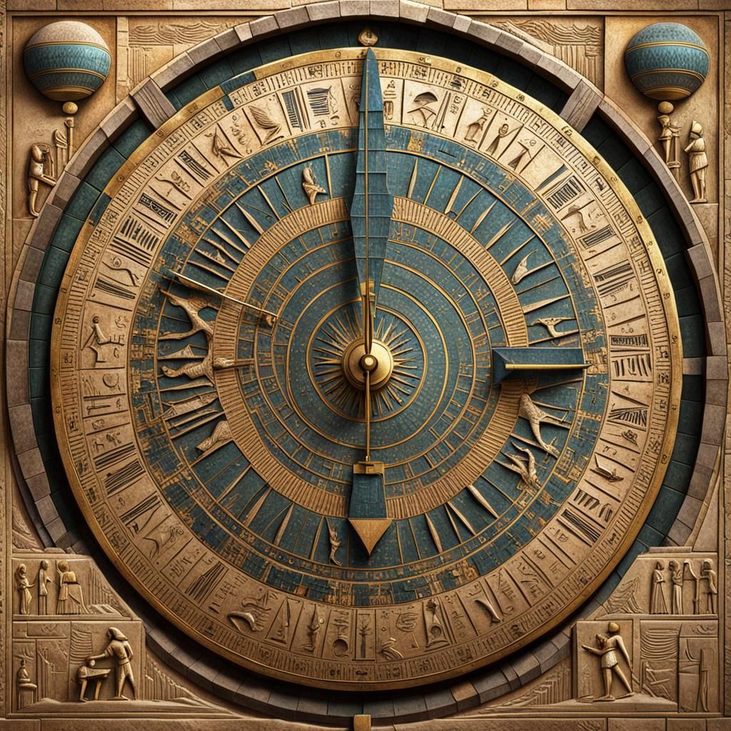 Ancient Egyptian sundials the first ever man made clock that...