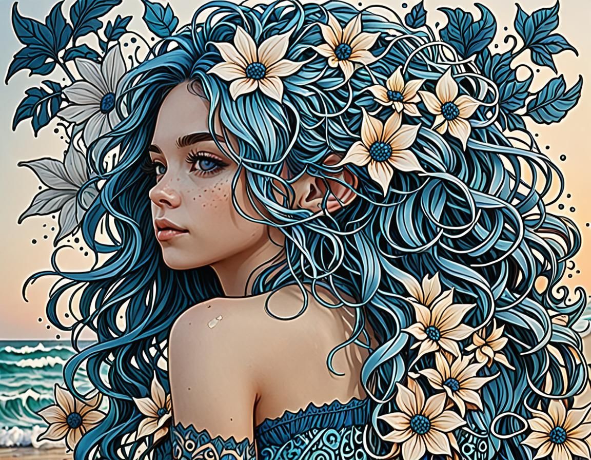 Beautiful Island Girl 🌺