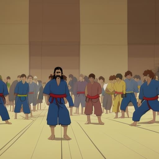 Jesus Christ Teaches Jiu Jitsu: Studio Ghibli Anime