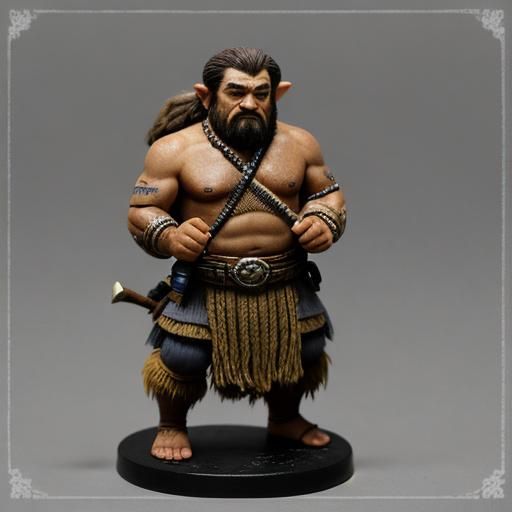 Realistic Depiction of Little People in Amazonian Tribe