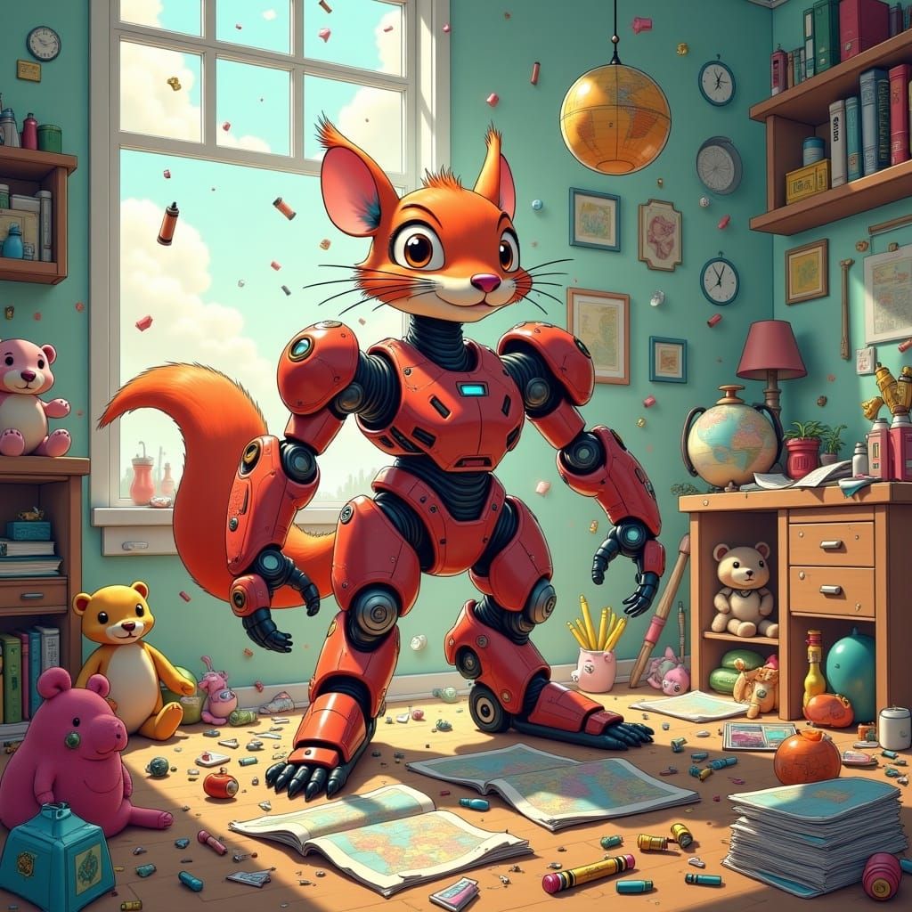 <lora:MouseCore1:1.0> Playful plyable playable goofy silly s...