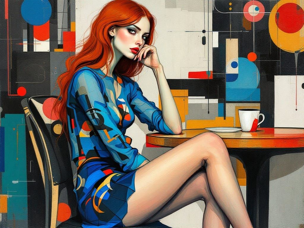 Expressionist Dreamscapes: A Fashionable Woman's Emotional O...