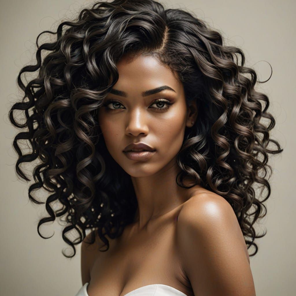 Abstract Spirals Reflecting Desire and Identity