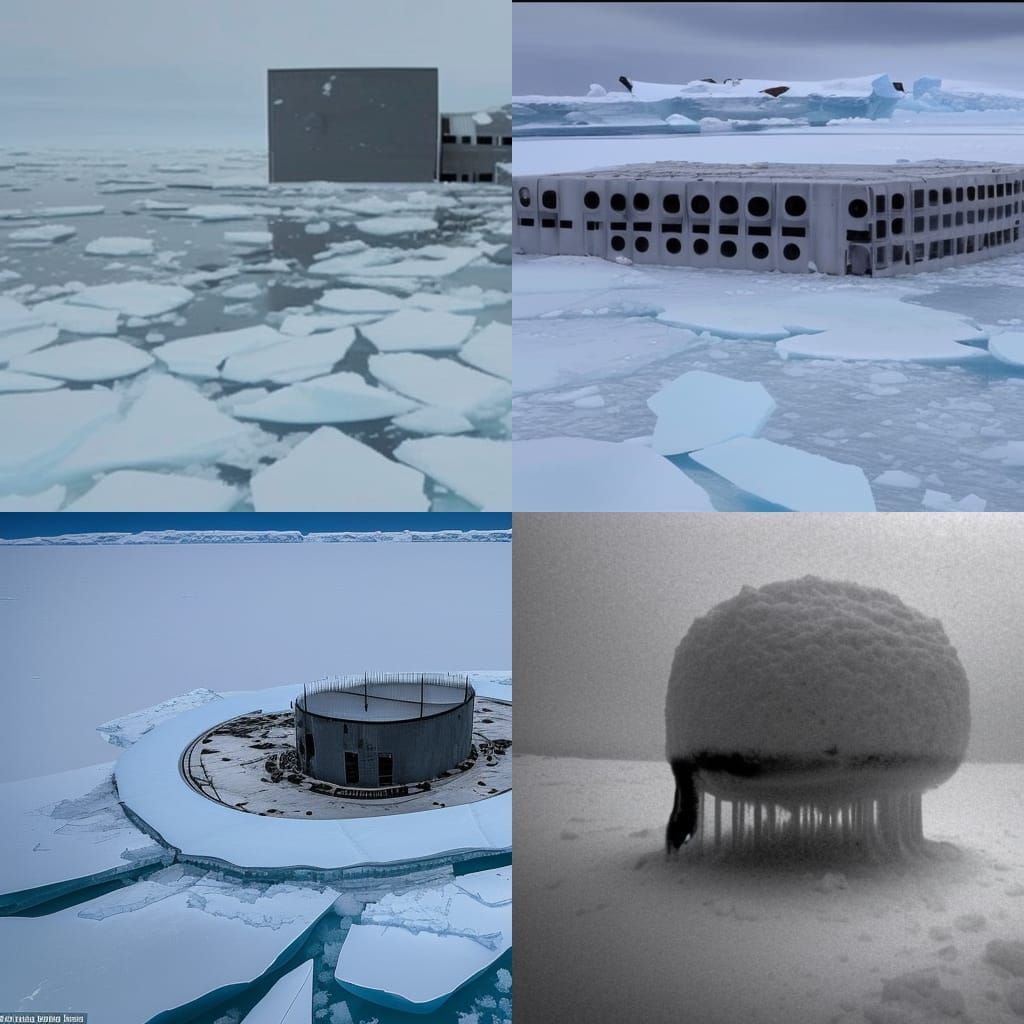 Secret Antarctic Base Containing Frozen Monster