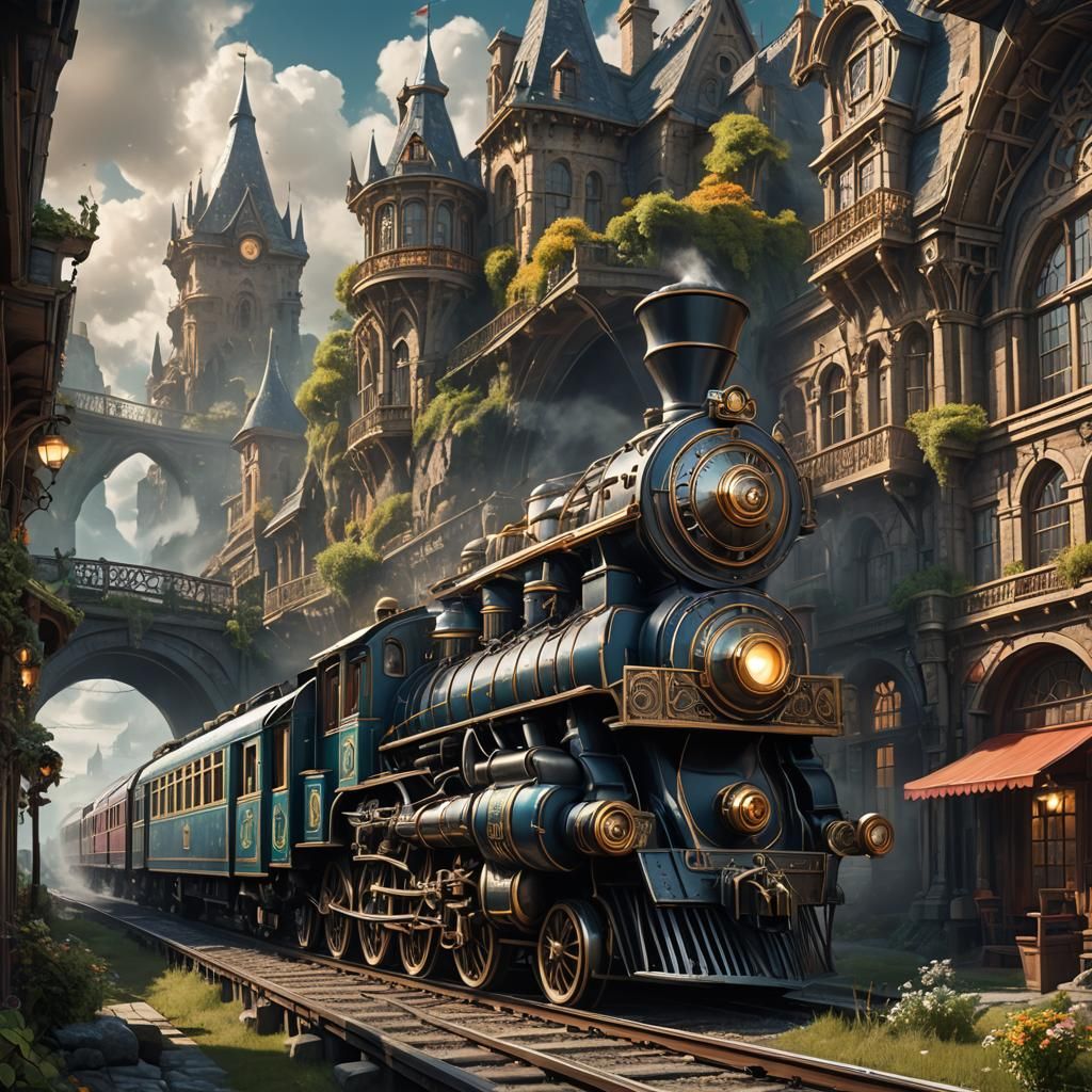 Time Travel Train: Fantastical Journey Through History