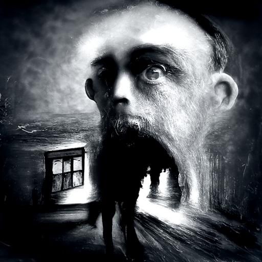 Schizophrenic Nightmare in Hyperrealistic Style