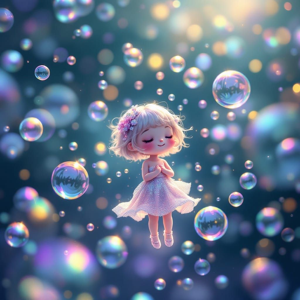 Enchanted Dreamer in Whimsical Waters