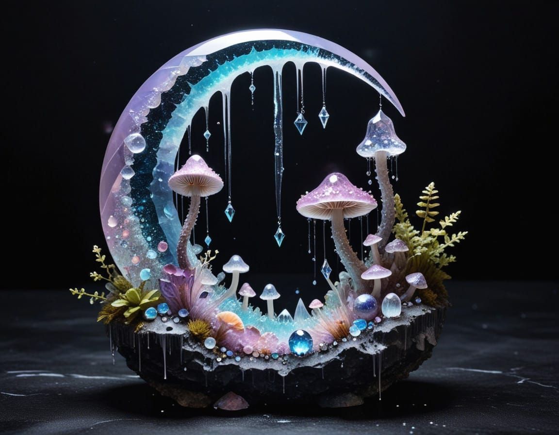 Crystal Confections of Lunar Whimsy