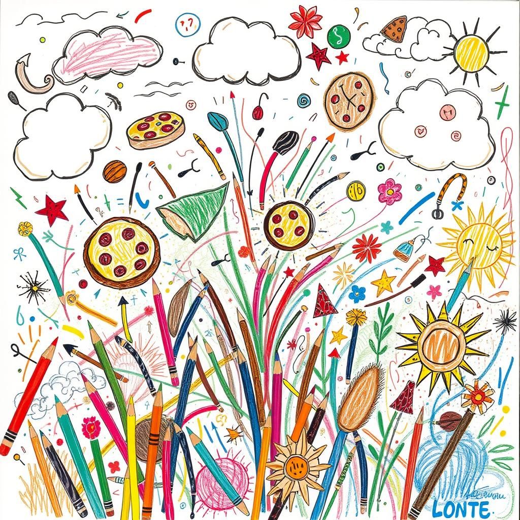 Childlike Smells in a Dreamlike, Chaotic Scene