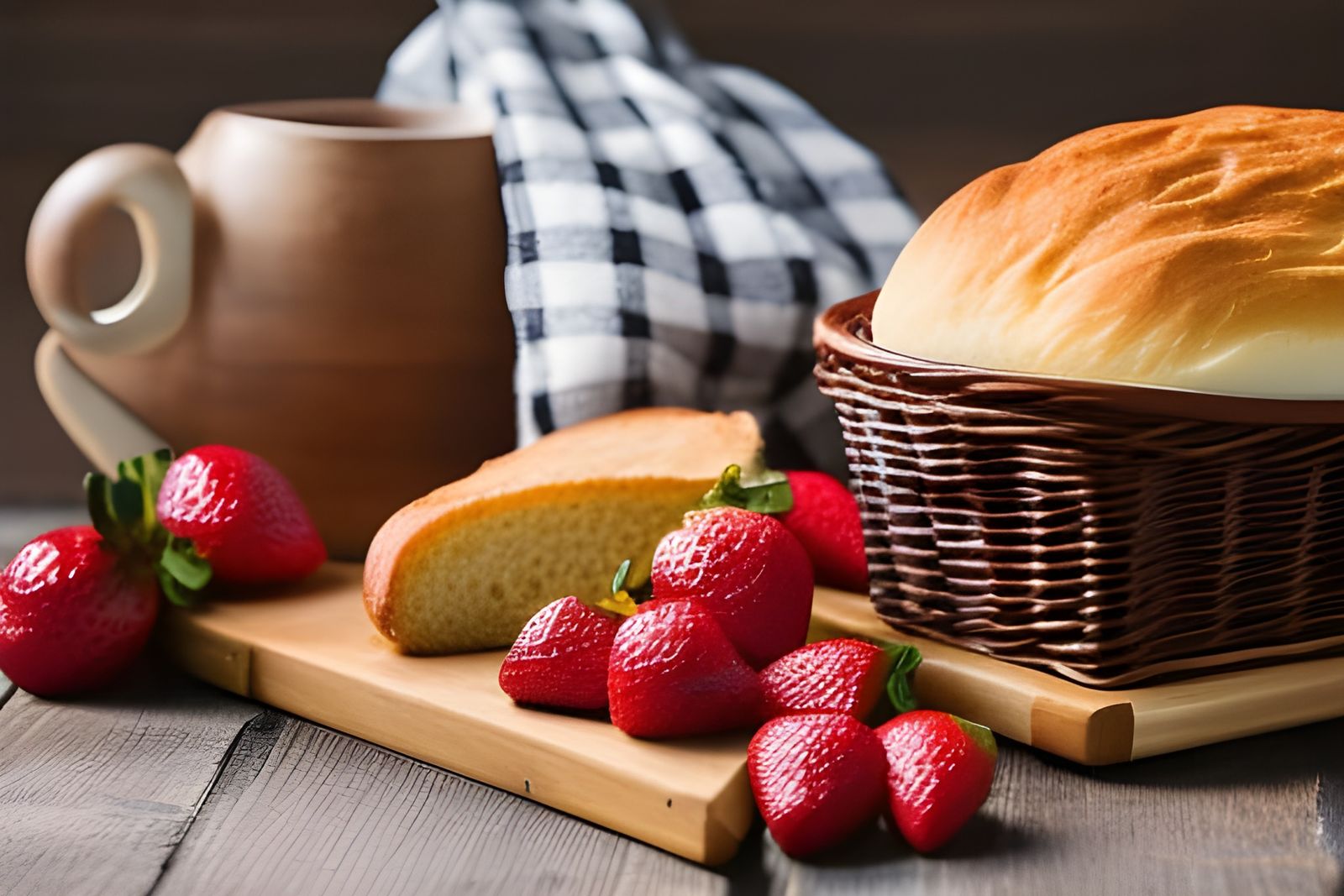 Breakfast Still Life in Natural Morning Light