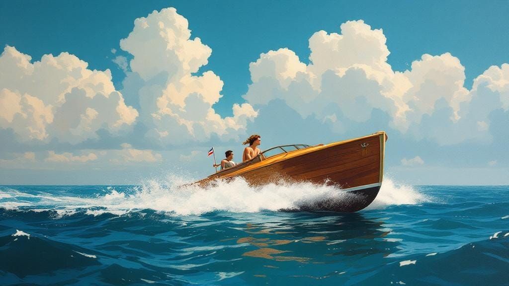 Cigar Boat Races in Miami: Elegant Spiritual Forms