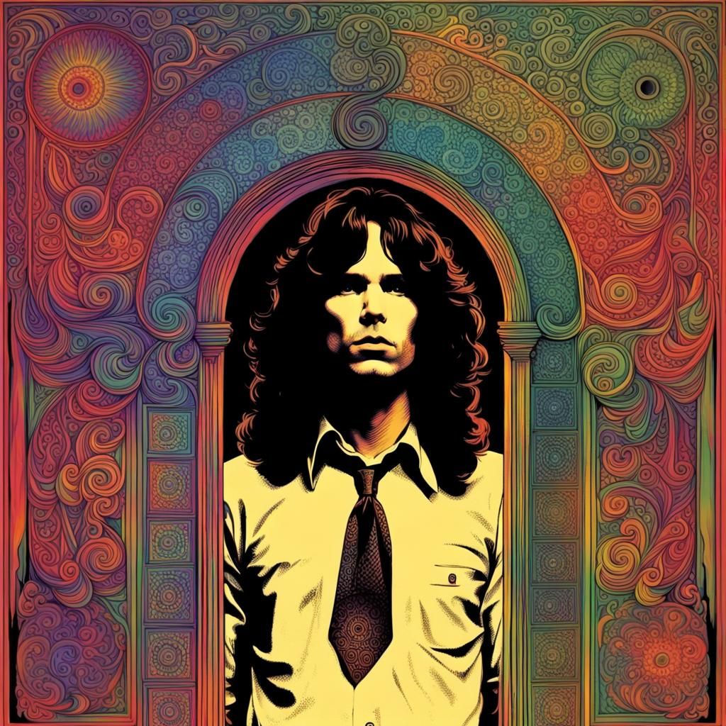 Psychedelic Infinite: A Trippy Rock Music Scene