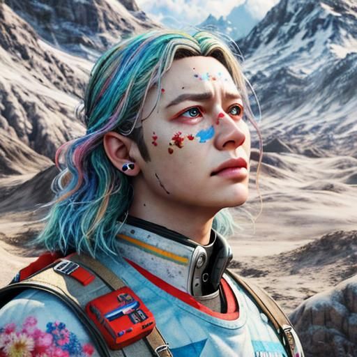 Photorealistic CGI Rendering in Maximalist Style