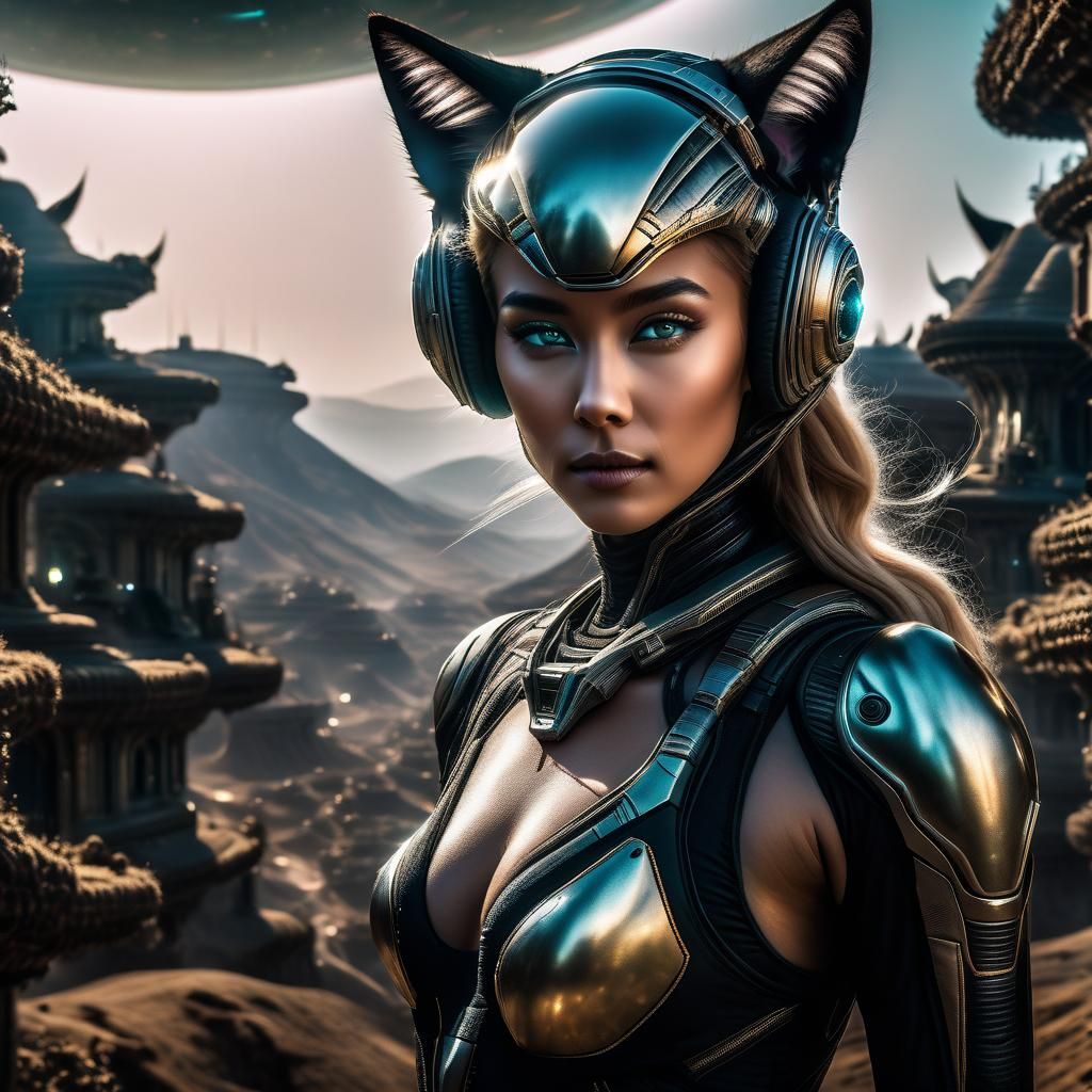 alien female humanoid