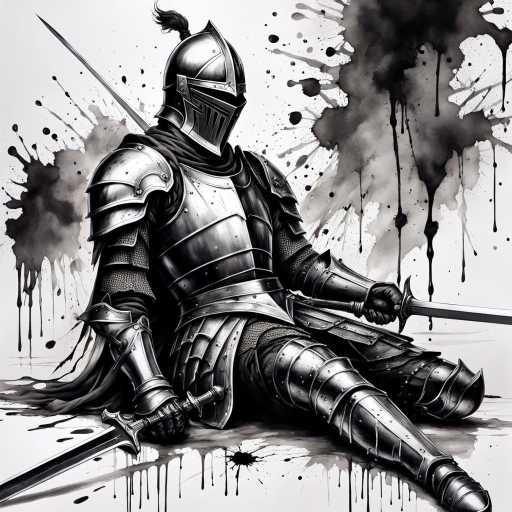 Dying knight