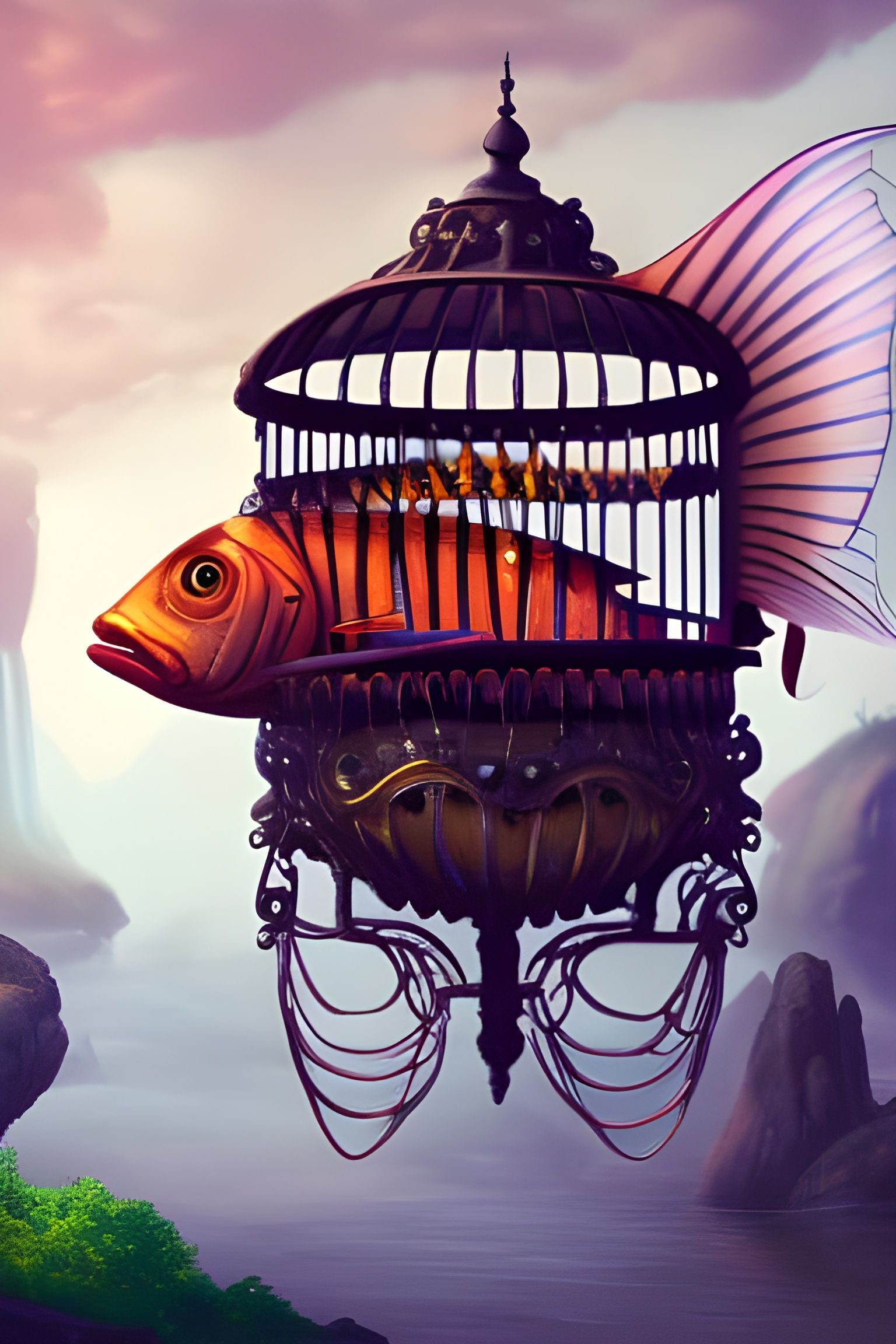 Fish in a Birdcage