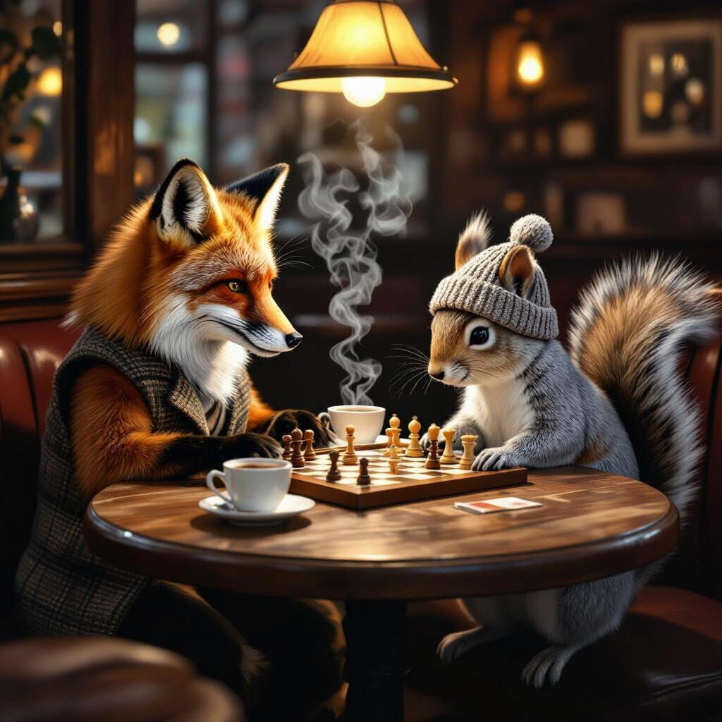 Trying to outsmart each other