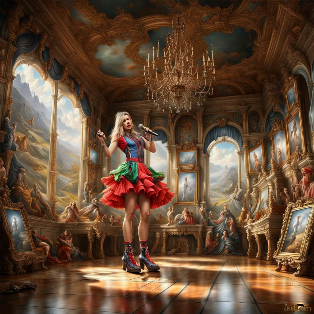 Anime K-Pop Singer in Hyper-Realistic HD Portrait