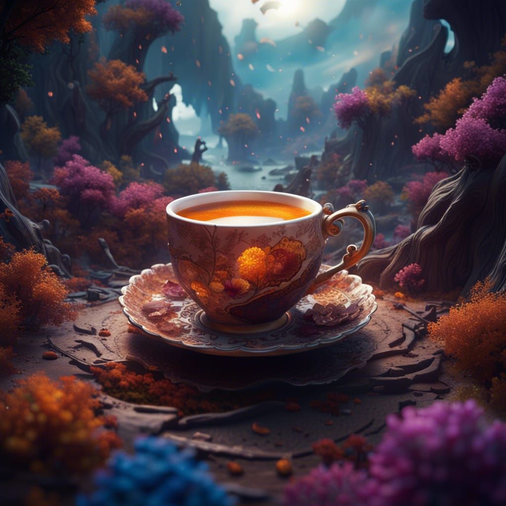 Open Space in a Teacup: Fantasy Concept Art