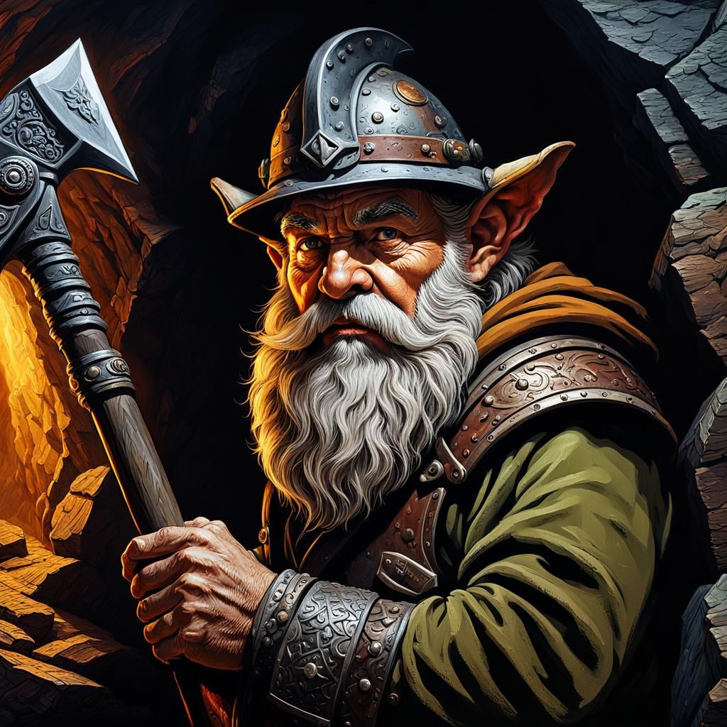 Dwarven miner