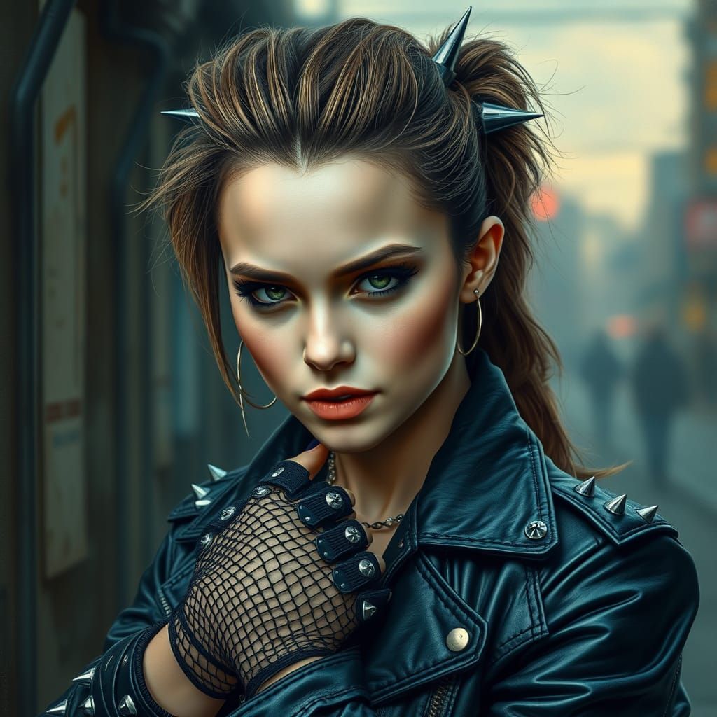 Mysterious Punk Rock Icon Smiles in 2025