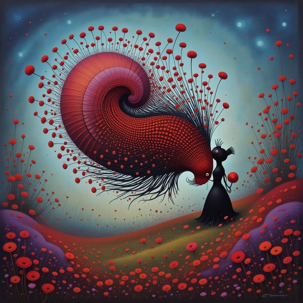 Combined LoRA Model Fusion Image