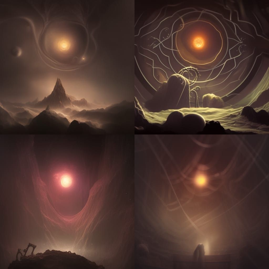 Azathoth's Eldritch Nightmare: A Lovecraftian Vision