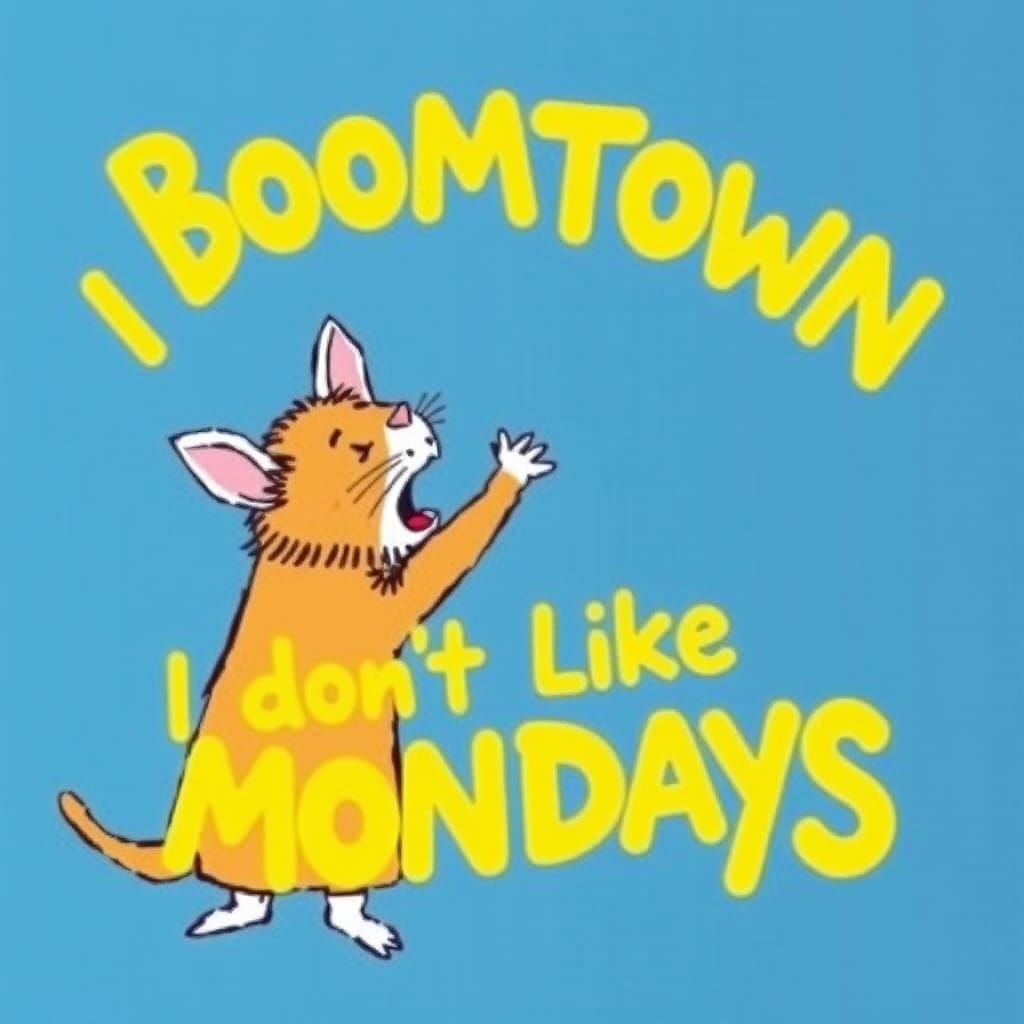 Boomtown Rats' 'I Don't Like Mondays' Impression