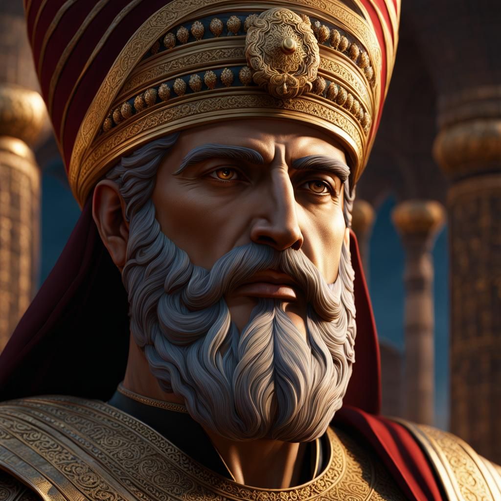 Cyrus the Great: Detailed Matte Painting Reconstruction