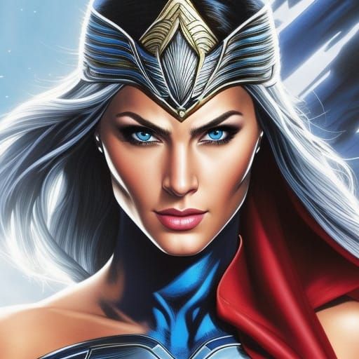 Supergirl vs Wonder Woman: Epic Comic Book Battle