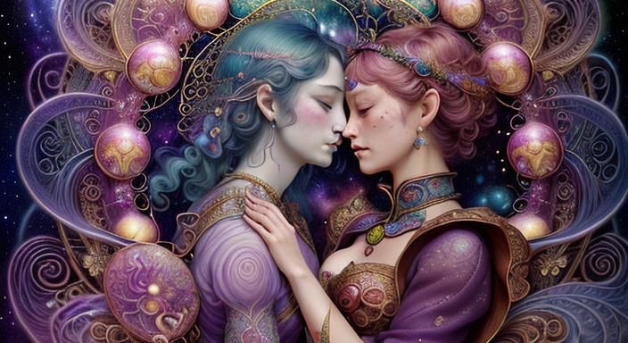 The Universe Within: Detailed Fairytale Art