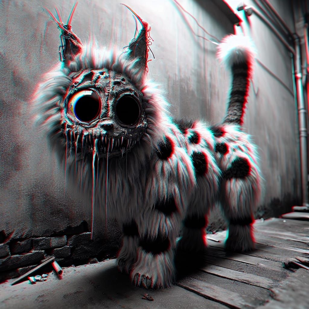 Creepy Cat