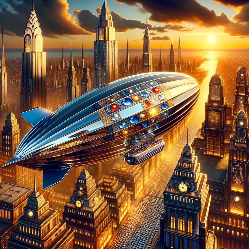 "The Art Deco Dreamliner"