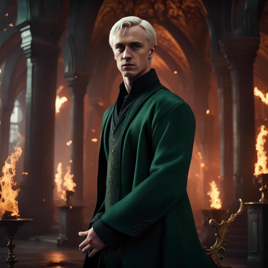 Gorgeous and hot young Draco Malfoy