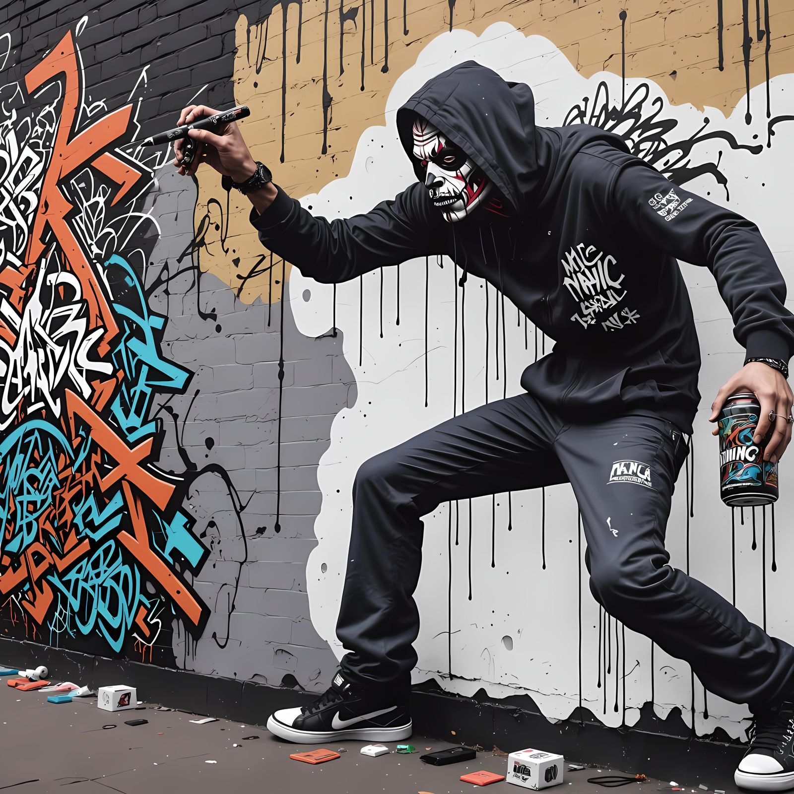 Manic Dave the terrible graffiti artist