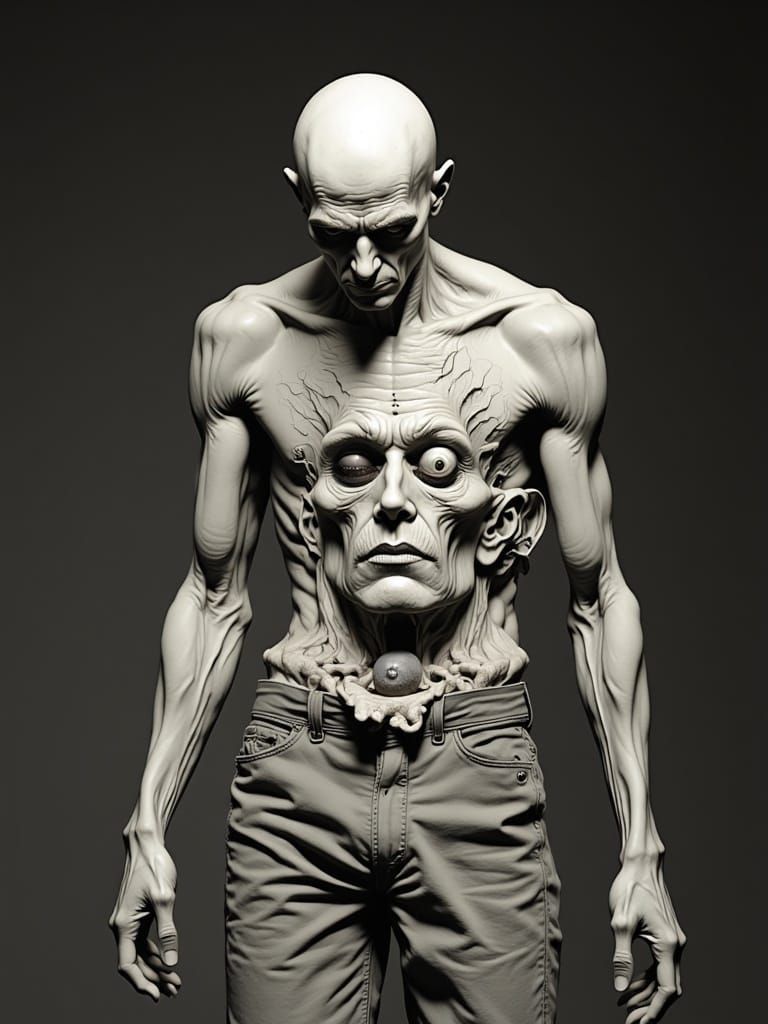 Epic Surrealistic Portrait of Poagenbloke