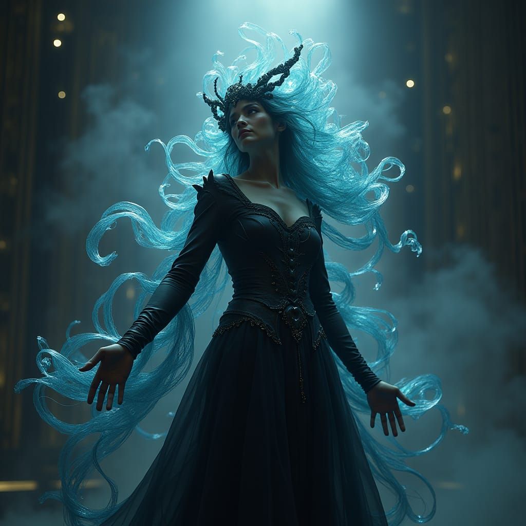 Astrael, Time Weaver in Mystical Cinematic Style