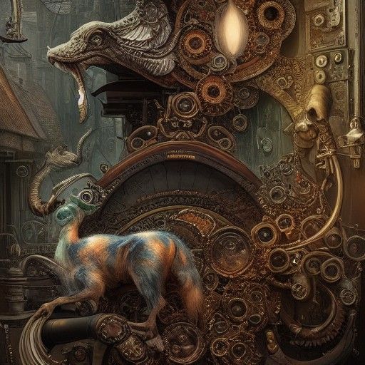 Paranormal Creatures in Detailed Digital Art